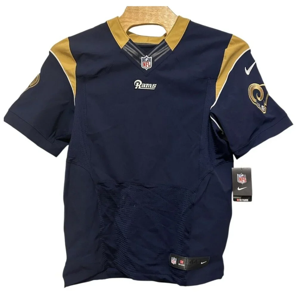 Nike NFL Los Angeles Rams On Field Blank Player Limited Jersey Size 44‎ / M NEW